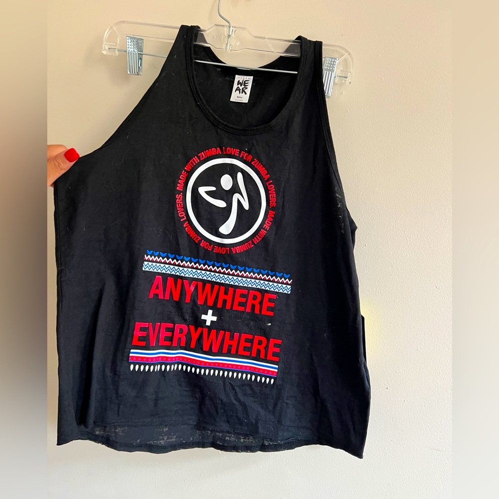 Zumba tank top size small